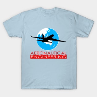 aeronautical engineering aerospace engineer airplane T-Shirt